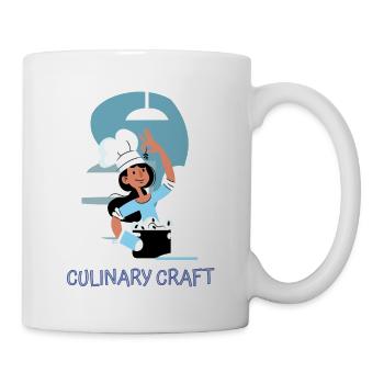 Chef Cook Kitchen Culinary Retro Bake Restaurant - Mug - white - Right
