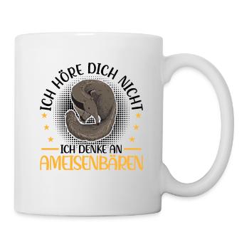 Anteater Think of anteaters - Mug - white - Right