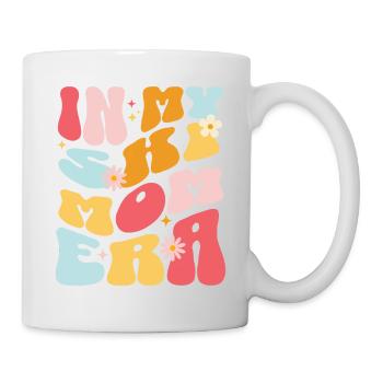 In my ski mom era - Tasse - Weiß - Rechts
