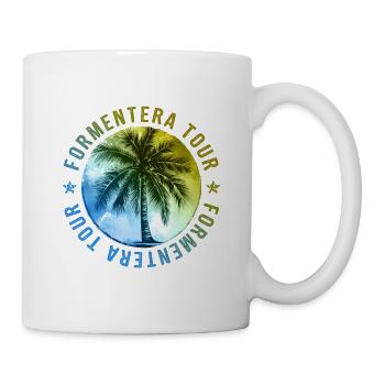 Formentera Tour Holidays - Mug - white - Right