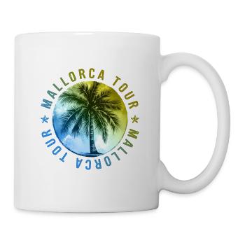 Vacances à Majorque - Mug blanc - blanc - Droite