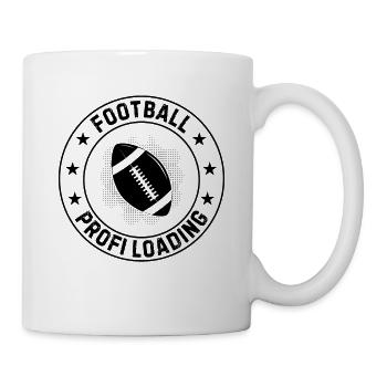 Football Pro Loading - Joueur de football américain - Mug blanc - blanc - Droite