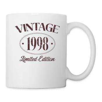 Millésime 1998 Édition Limitée Anniversaire 1998 - Mug blanc - blanc - Droite