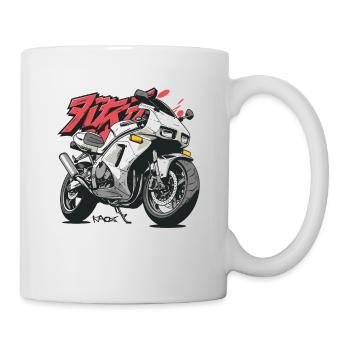 Super Cool Anime Japonais Racing Moto - Mug blanc - blanc - Droite