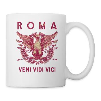 ROMA VENI VIDI VICI - Tasse - Weiß - Rechts