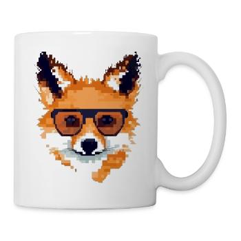 Pixolo the fox - Mug - white - Right