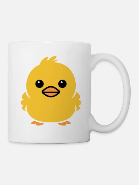 Küken - Tasse - Weiß