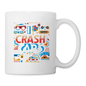 I Crash Cars 9 - Tasse - Weiß - Rechts