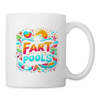 Je Pète Dans Les Piscines 14 - Mug blanc - blanc - Droite