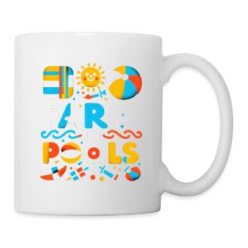 Je Pète Dans Les Piscines 7 - Mug blanc - blanc - Droite