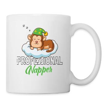 Professinonal Napper, Monkey, Monkey, Baby Monkey, Gorilla - Mug - white - Right