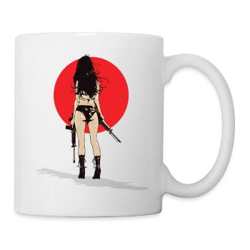 Gunlady - Tasse - Weiß - Rechts
