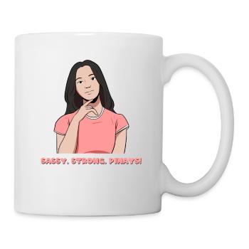 Philippines Filipina Flag Dalagang I Gift - Mug - white - Right