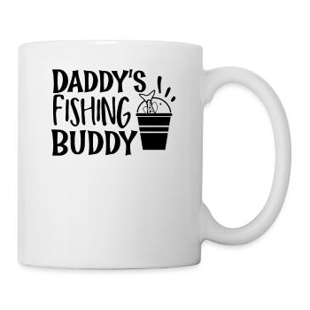 Daddy's fishing buddy - Mug - white - Right