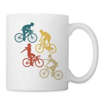 Vintage Retro Bike - Mug - white - Right