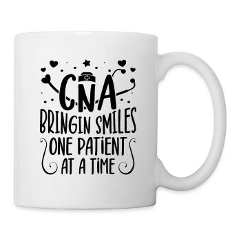 CNA Nursing Certified Nurse Assistant Life Gifts - Tasse - Weiß - Rechts
