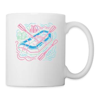 River Wildwasser Rafting Rafter - Tasse - Weiß - Rechts