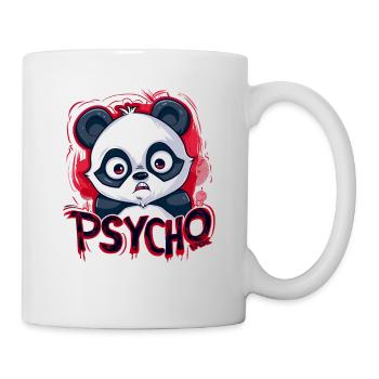 Cute Cartoon Psycho Panda - Mug - white - Right