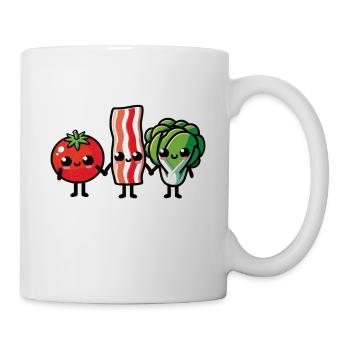 BLT Sandwich Foodie Love Toast Pain Cuisson Au Bacon - Mug blanc - blanc - Droite