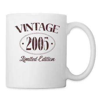 Millésime 2005 Édition Limitée Anniversaire 2005 - Mug blanc - blanc - Droite