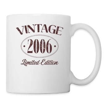 Vintage 2006 Limited Edition Birthday 2006 - Mug - white - Right