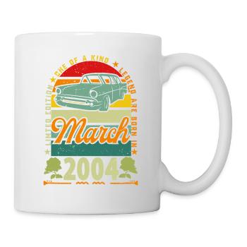 March 2004, March 2004, March 2004. - Mug - white - Right