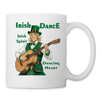 IRISH DANCE - Tasse - Weiß - Rechts