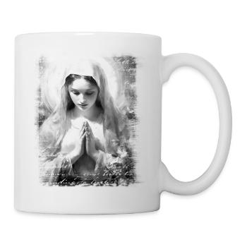 Jungfrau Maria Jesus Bibel christliche Religion christlich - Tasse - Weiß - Rechts