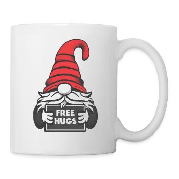 Midget hugs forgives free hugs sweet - Mug - white - Right