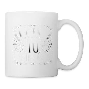 Je fixe les coupes de cheveux à 10 $ 8 - Mug blanc - blanc - Droite