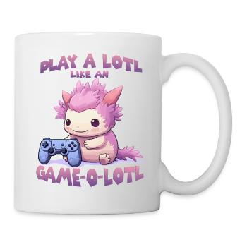 Kawaii Axolotl Gamer T | Gamer Outfit | Axolotl - Mug - white - Right