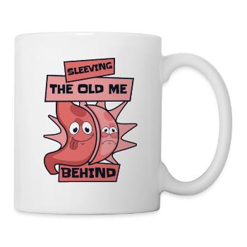 Gaine de l’ancien moi derrière le bypass gastrique gastrique - Mug blanc - blanc - Droite