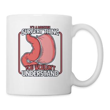 C’est une chose de chirurgie bariatrique gastrique bariatrique - Mug blanc - blanc - Droite