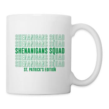 Manigances Squad Drôle De La Saint-Patrick Répétition - Mug blanc - blanc - Droite