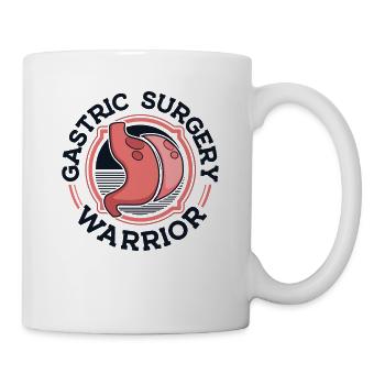 Chirurgie gastrique Warrior Chirurgien gastrique bariatrique - Mug blanc - blanc - Droite