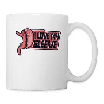 J’aime ma manche Bypass gastrique gastrique gastrique bariatrique - Mug blanc - blanc - Droite
