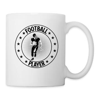 Joueur de football américain Joueur de football - Mug blanc - blanc - Droite