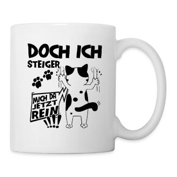 Cat Fans Boost Me In Funny Cat - Mug - white - Right