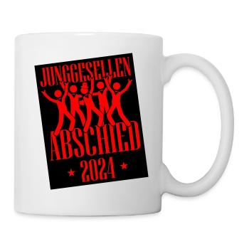 Junggesellenabschied 2024 - Tasse - Weiß - Rechts