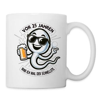 25 years ago, I was the fastest - Mug - white - Right