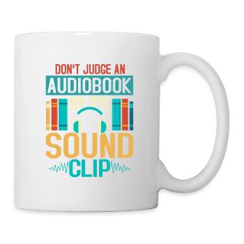 Audiobook Adventures: Listen Beyond the Clip - Mug - white - Right