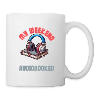 Audiobook Marathoner : Réserver mon week-end - Mug blanc - blanc - Droite