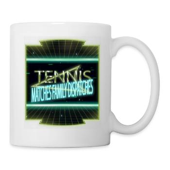 birthday present idea fun statement tennis drills - Mug - white - Right