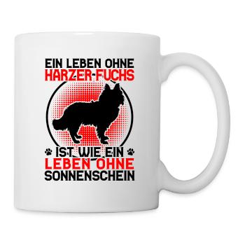 Life without Harzer Fuchs Herding Dog Herding Fox - Mug - white - Right