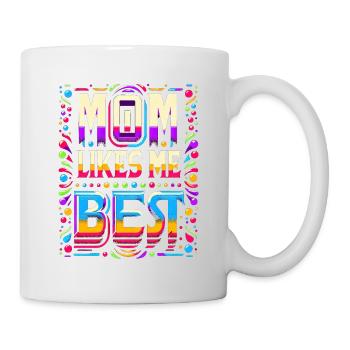 Mom Likes Me Best 13 - Mug - white - Right