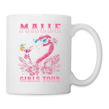 Visite des filles de Malle - Mug blanc - blanc - Droite