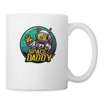 Space Daddy Sci-Fi Astronaut - Tasse - Weiß - Rechts