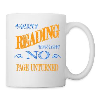 book keeper book children book quotes bday - Mug - white - Right