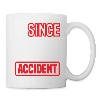 0 jours depuis le dernier accident 34 - Mug blanc - blanc - Droite