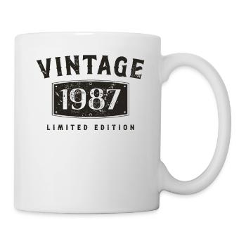 Anniversaire 1987 Edition Limitée Millésime 1987 - Mug blanc - blanc - Droite